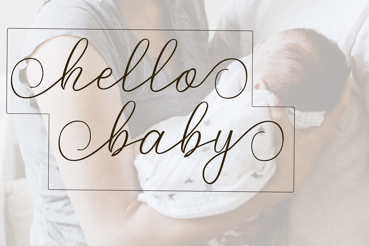 Nathale Script, a Script Font by PollemSt (Photo 4 of 6)