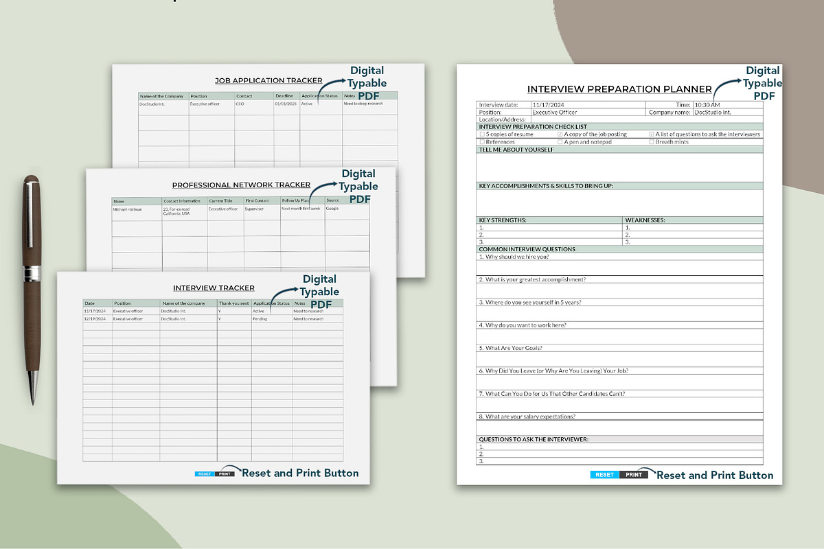 Modern ATS Resume Template in word, a Resume Template by Design_Xlab (Photo 9 of 10)