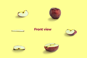 Red apple - Scene creator, a Product Mockup by Makestudio (Thumbnail 3 of 3)