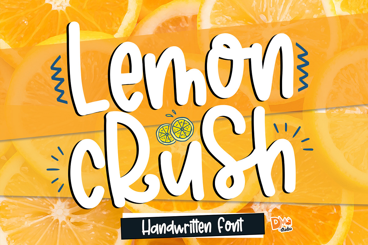 Lemon Crush - Handwritten Font