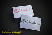 Olive, a Script Font by danti (Thumbnail 2 of 5)