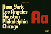Strippy - Bold Futuristic Fonts, a Sans Serif Font by Ian Irwanwismoyo (Thumbnail 2 of 13)