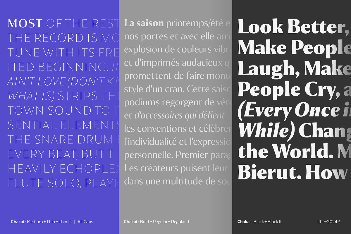 Chakai - Family 50% off, a Sans Serif Font by Latinotype (Photo 12 of 15)