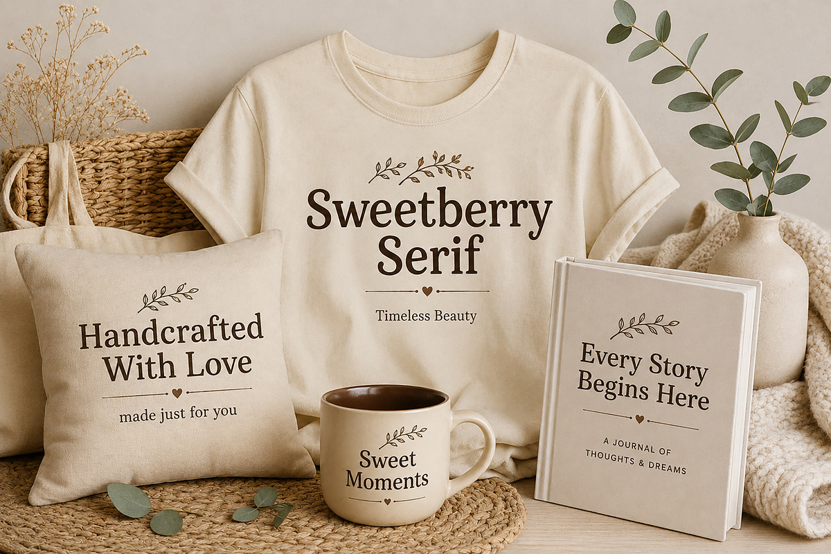 Sweetberry Serif, a Serif Font by Wow Magic (Photo 5 of 5)