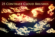 25 Contrast Cloud Brushes, a Brush Add-On by xresch (Thumbnail 1 of 4)