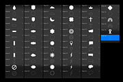 150 Shape Stamps for Procreate, a Brush Add-On by aivos (Thumbnail 7 of 7)