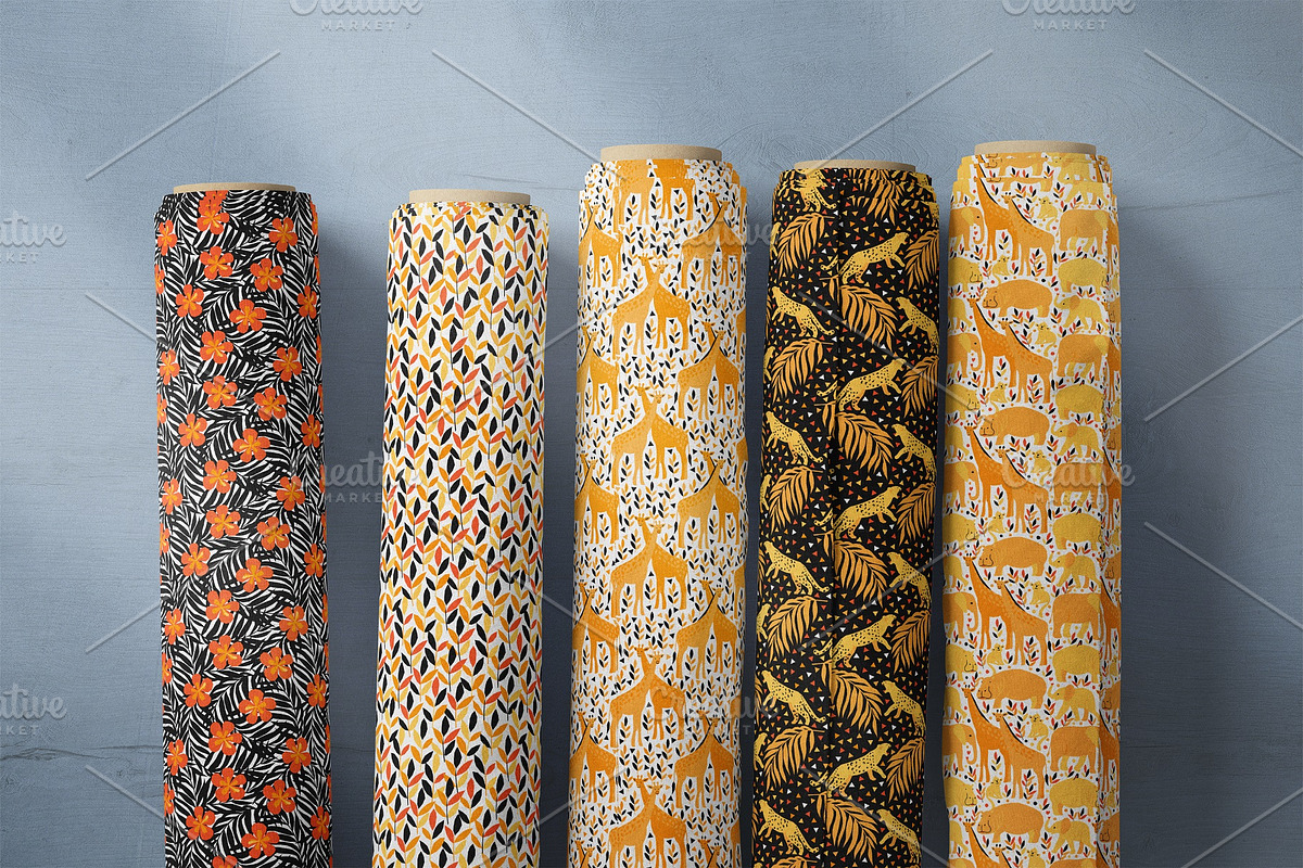 Safari. Kids Pattern Collection, a Pattern Graphic by MarynArts (Photo 12 of 13)