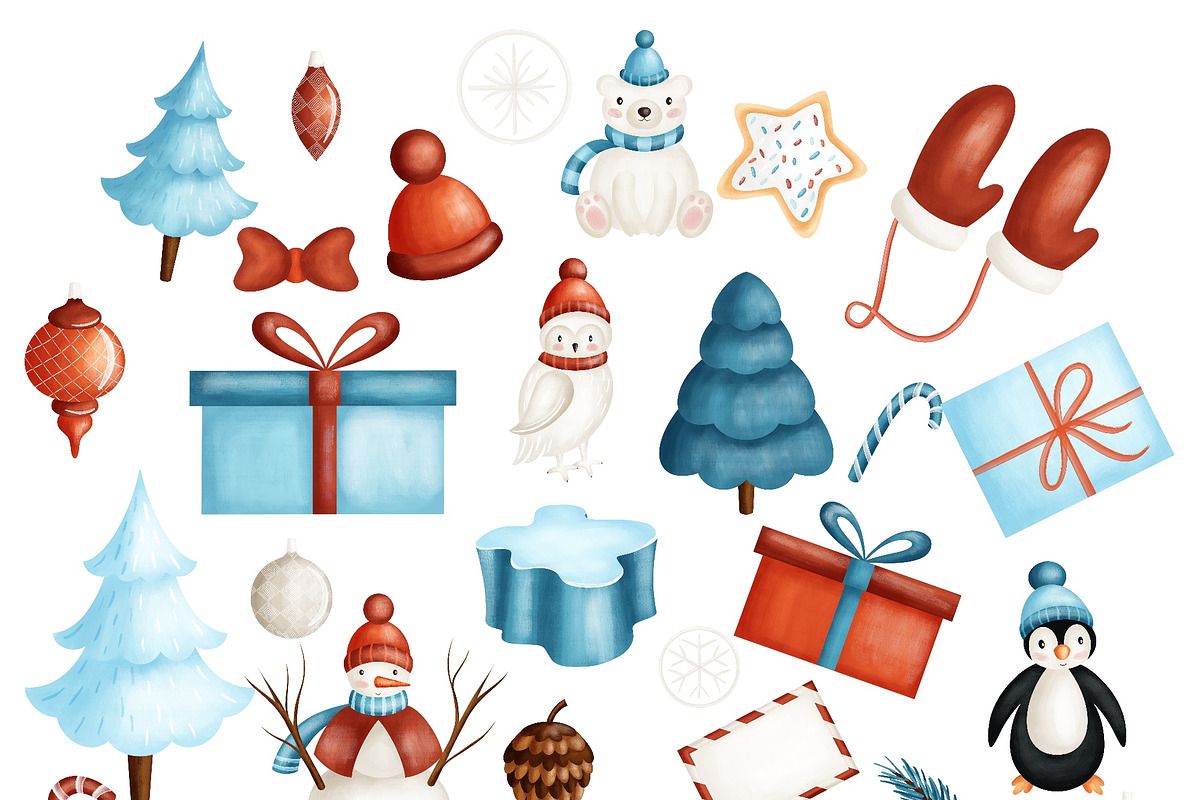 Christmas Arctic - kids collections, an Animal Illustration by Linerisyart (Photo 18 of 19)