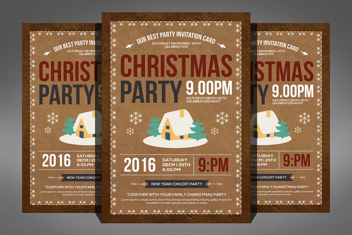 100 Party Flyer Bundle, a Flyer Template by Graphic Templates (Photo 23 of 101)
