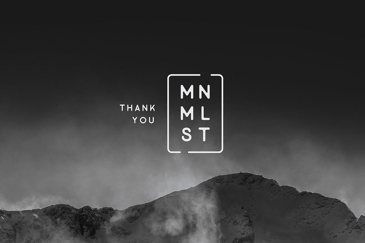 Minimalust Typeface - 2020 UPDATE, a Font by Wandery Supply (Photo 16 of 16)