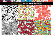 Seamless Pattern Bundle, a Pattern Graphic by akropol (Thumbnail 3 of 3)