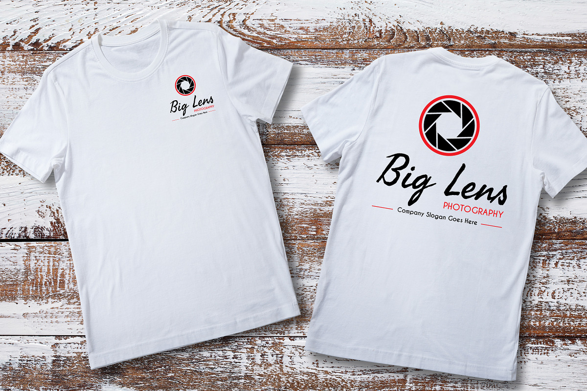 Photographer Mockup Logo 1, a Branding & Logo Template by BF Studios (Photo 3 of 3)
