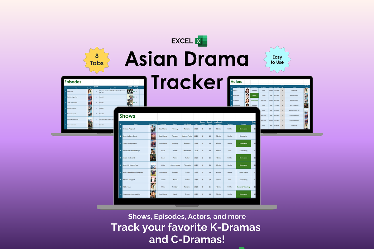 Asian Drama Tracker