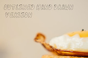 Eggs For Breakfast | A Silly Font, a Handwritten Font by Emma Rodriguez Studio (Thumbnail 3 of 4)