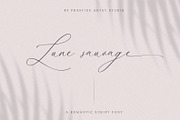 Lune Sauvage A Romantic Script Font, a Script Font by Prestige Artsy Studio (Thumbnail 1 of 10)