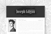 Minimalist Resume / CV Template, a Resume Template by The Path (Thumbnail 4 of 4)