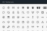 300+ iOS 7 Tab Bar Icons | IconBeast, an Icon by thebeast (Thumbnail 2 of 5)