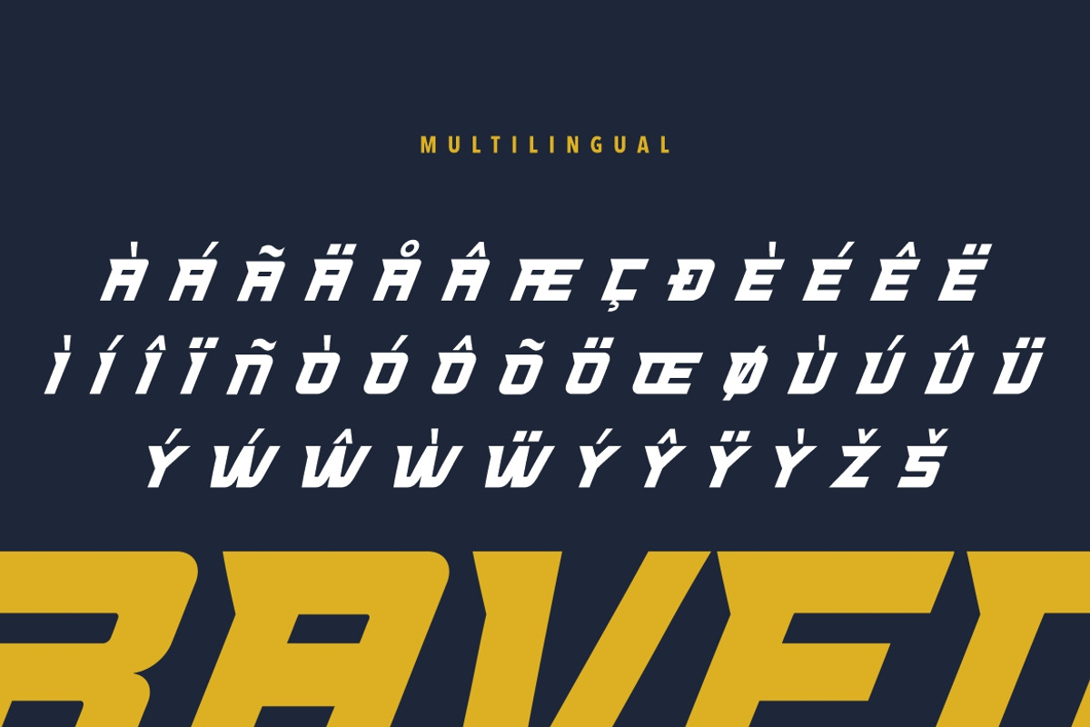 Raven Font, a Sans Serif Font by Burhan Afif (Photo 6 of 7)