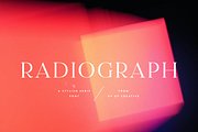 Radiograph, A Serif Font, a Serif Font by Up Up Creative (Thumbnail 1 of 12)