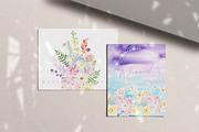 Watercolor Whimsical Garden Florals, a Decorative Illustration by Beigetime (Thumbnail 9 of 10)