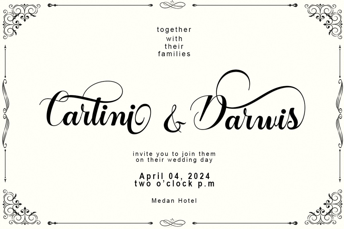 Bageton, a Script Font by Nurul_kamal (Photo 3 of 7)