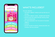 Shopify Theme and Templates, a Shopify Template by SunshineStudioBoutique (Thumbnail 2 of 9)