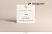 Retro Thank you Card Template, a Business Card Template by Hellohastore (Thumbnail 7 of 9)