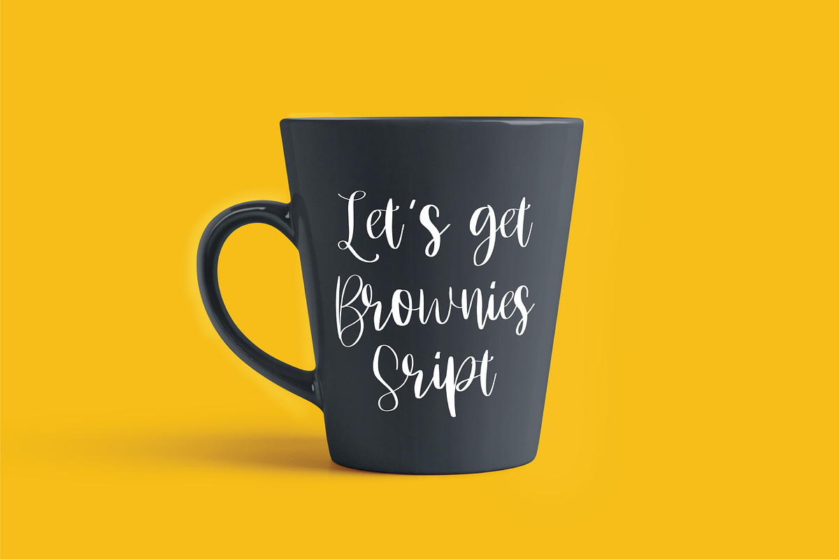 Brownies Script, a Script Font by Pustudio (Photo 5 of 7)