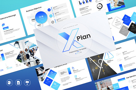 X Plan - Startup Presentation Templa
