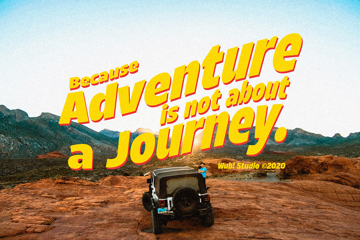 Samakta Vintage, a Sans Serif Font by wubstudio (Photo 10 of 10)