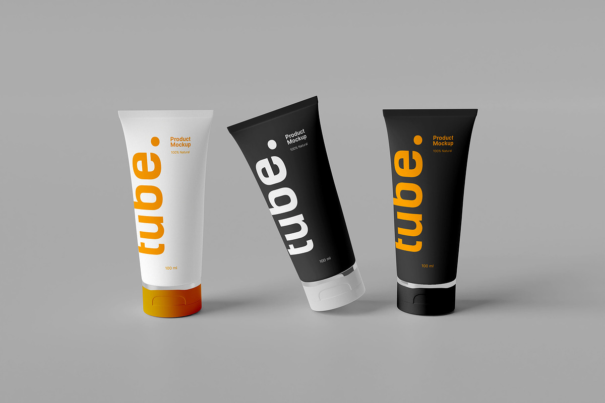 Cosmetic Tube Mockup, a Packaging Mockup by MA-KING_ART (Photo 1 of 2)