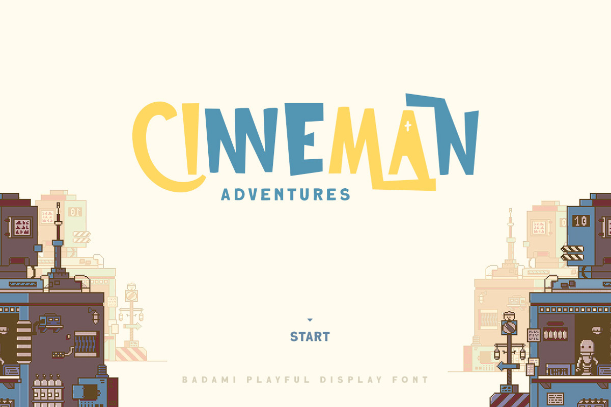 Badami Playful Display, a Handwritten Font by Letterhend Studio (Photo 2 of 9)