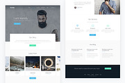 Handy — Portfolio PSD Template, a Websites & App Template by artemmashirov (Thumbnail 1 of 4)