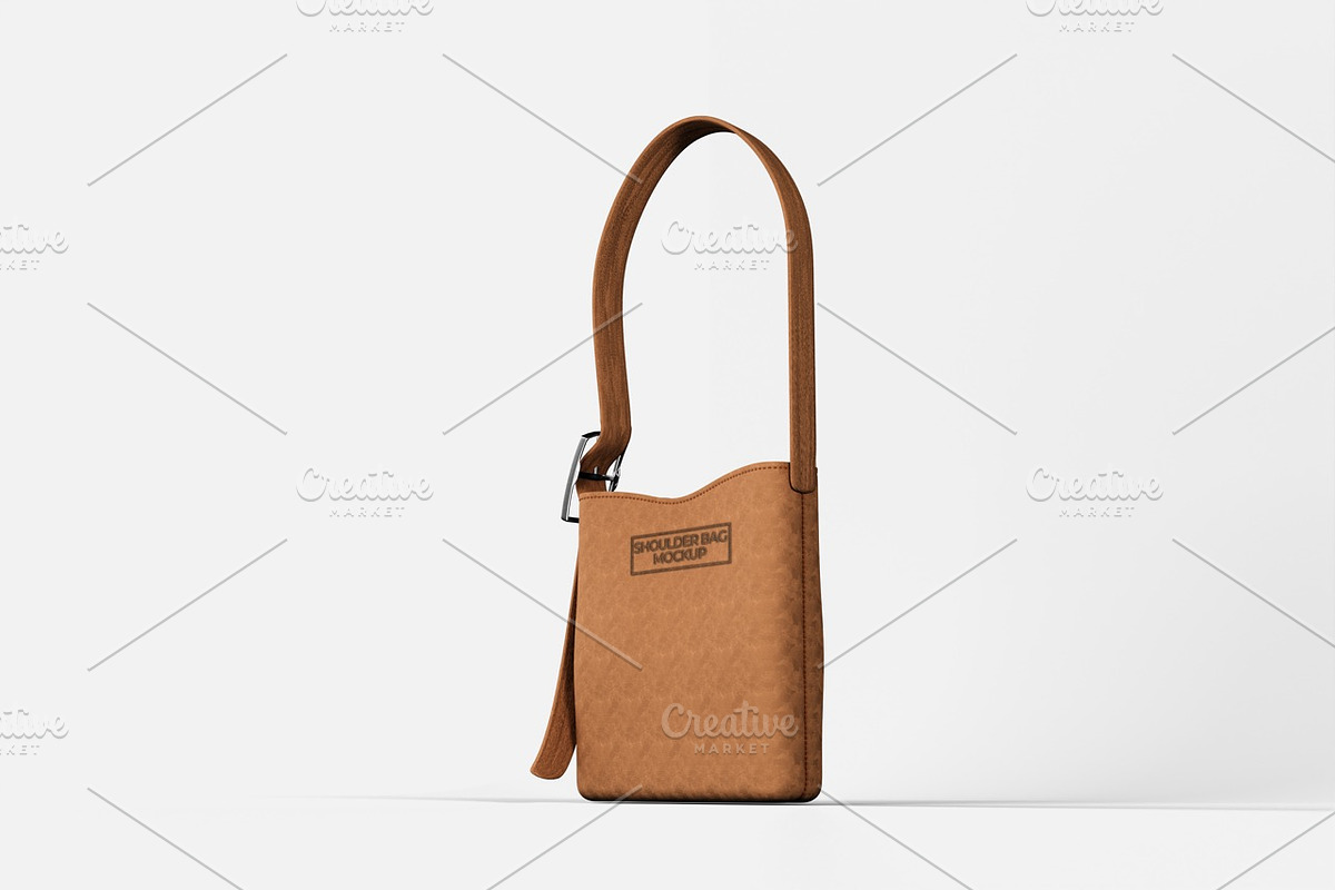 Bleecker Bucket Bag Mockup, a Merchandise Mockup by Claymoon Lab (Photo 6 of 7)