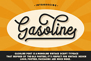 Gasoline Font, a Script Font by HRDR (Thumbnail 1 of 7)