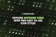 Emerald Icons — 5,000+ Icons, a Solid Icon by Lumina_ui_ux202 (Thumbnail 1 of 8)