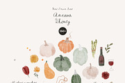 Autumn Whimsy — Hand-Drawn Icons, an Object Graphic by Lana Elanor (Thumbnail 6 of 9)