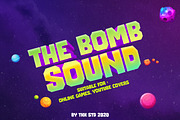 The Bomb Sound - Modern Font, a Sans Serif Font by tokokoo (Thumbnail 4 of 17)