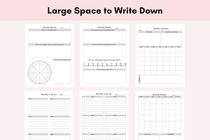 Monthly Planner,Monthly Calendar