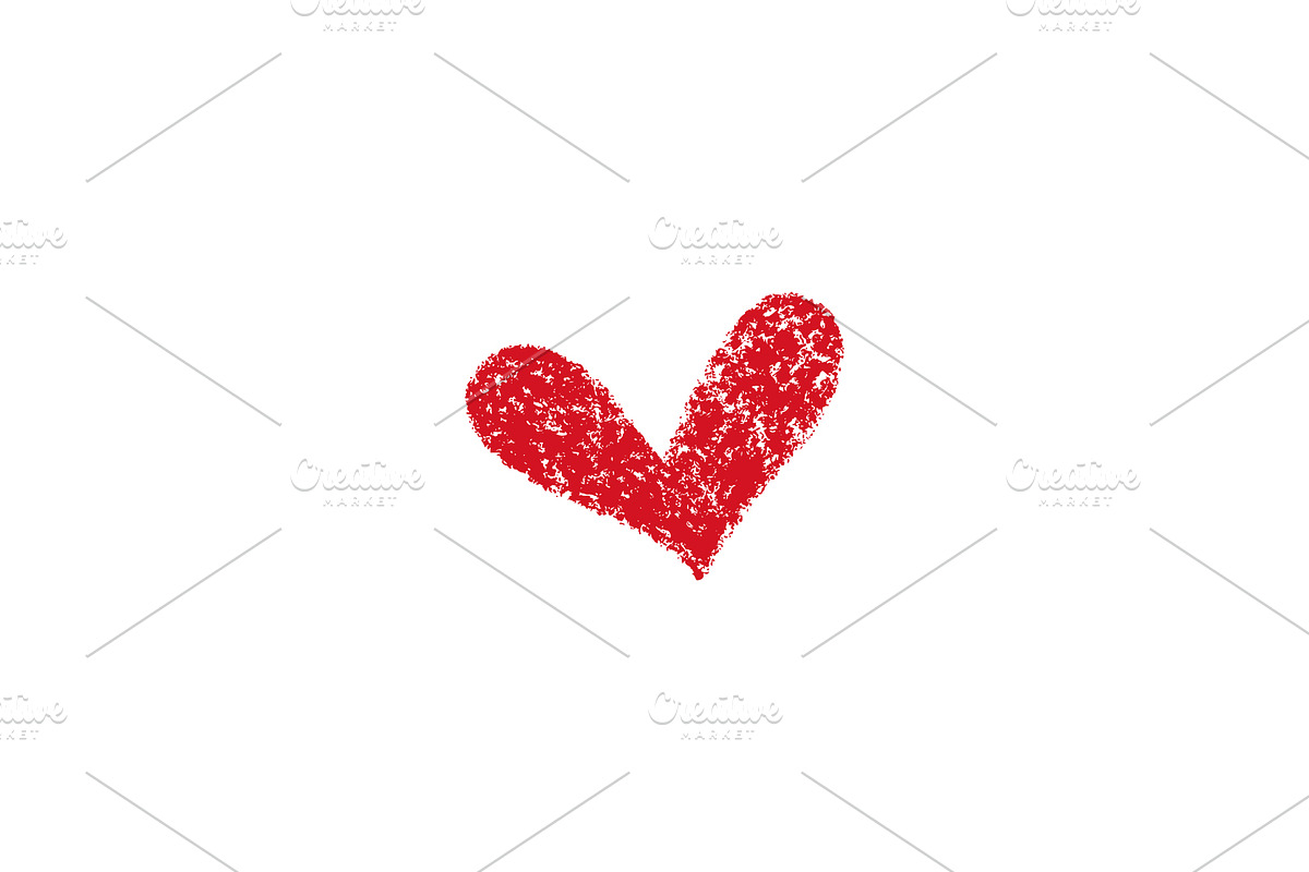 Crayon Doodle Hearts, an Object Graphic by Elena Pimukova (Photo 15 of 36)