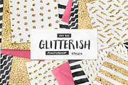 100 Glitter Photoshop Styles + Bonus, a Layer Style Add-On by Pink Coffie (Thumbnail 2 of 5)