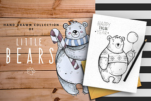 Little Christmas bears collection