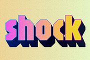 Shock Text Effect, a Layer Style Add-On by CreativeShaper (Thumbnail 2 of 2)