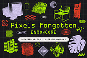 Dithered Retro Vector Graphics, an Object Graphic by angelainthefields (Thumbnail 1 of 11)