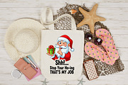 Christmas Santa Quotes Clipart, an Illustration by Designking (Thumbnail 3 of 4)