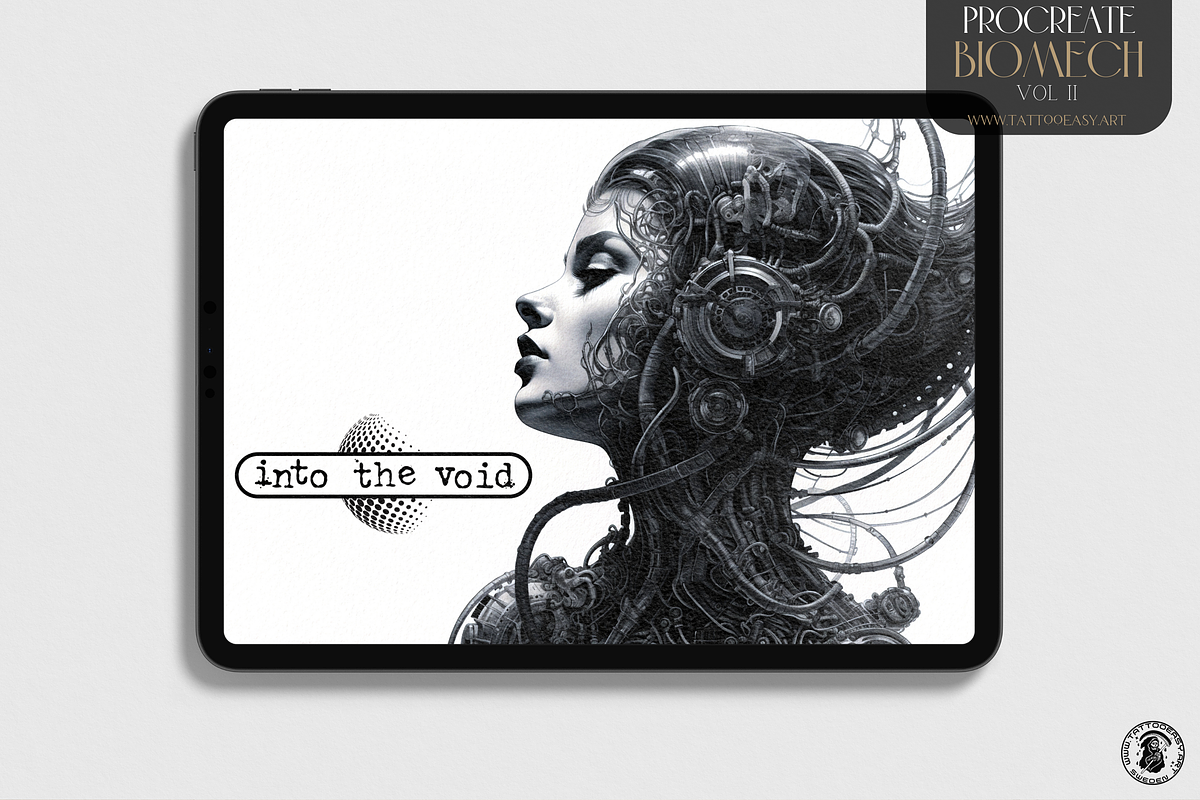 Biomech vol.2 designs & brushes, a Brush Add-On by Studio.Valhalla (Photo 1 of 8)