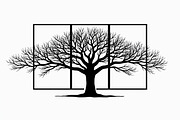 Multi-Panel Tree Silhouette Laser, a Graphic by Creativeshirt (Thumbnail 3 of 9)