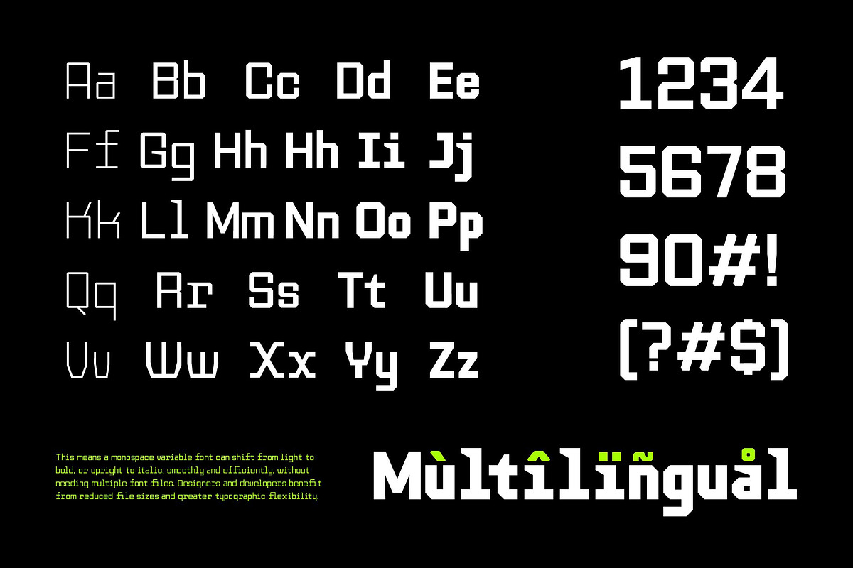 Monobreak Family!, a Sans Serif Font by TeenageFoundry (Photo 10 of 10)