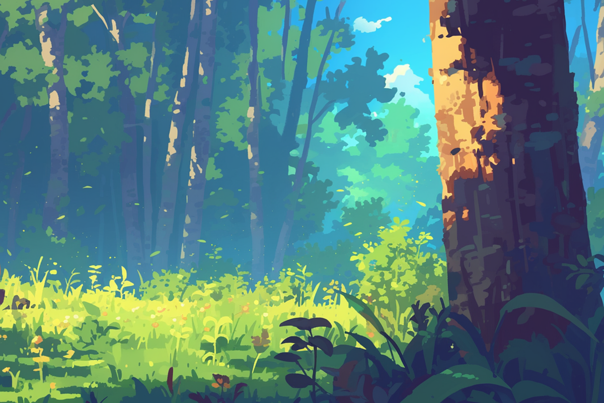 Nature Gouache Procreate Brushes, a Brush Add-On by Cozy Brushery (Photo 8 of 9)