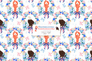 Grandmillennial Independence Day, a Decorative Illustration by TheHappyGiftArt (Thumbnail 20 of 21)